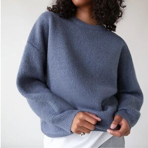 OAK + FORT Soft Gray Women's Sweater